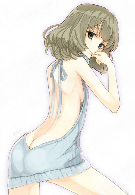 [72 pieces] Girl erotic image collection of two-dimensional sweater figure. 12 [Vertical Lipur] 54
