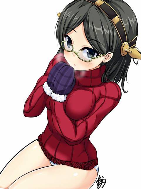 [72 pieces] Girl erotic image collection of two-dimensional sweater figure. 12 [Vertical Lipur] 59