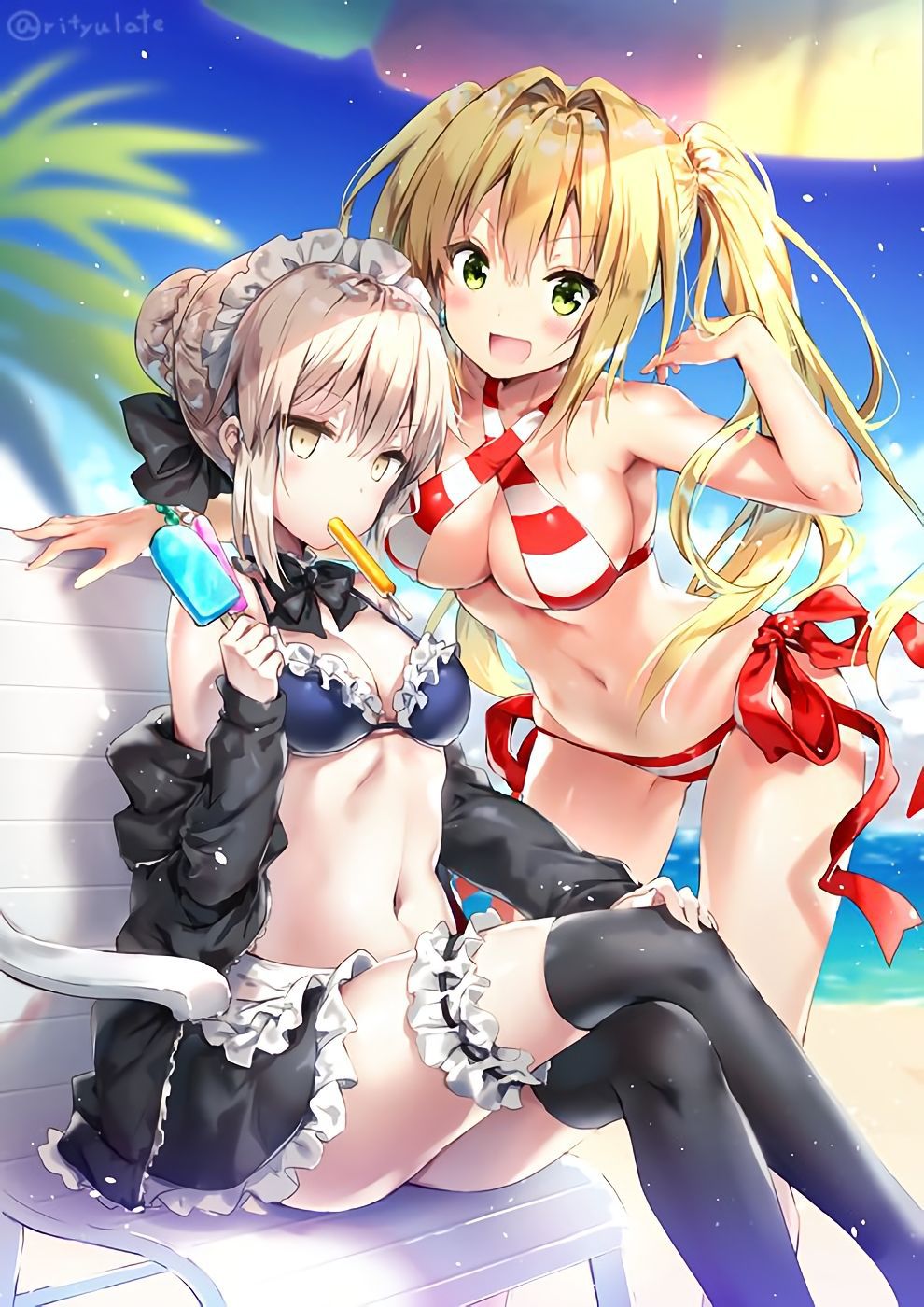 [Secondary ZIP] is about to start anime 100 pieces of cute image summary of Nero Claudius so soon 22