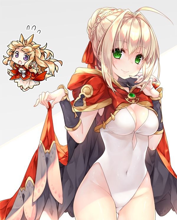 [Secondary ZIP] is about to start anime 100 pieces of cute image summary of Nero Claudius so soon 35