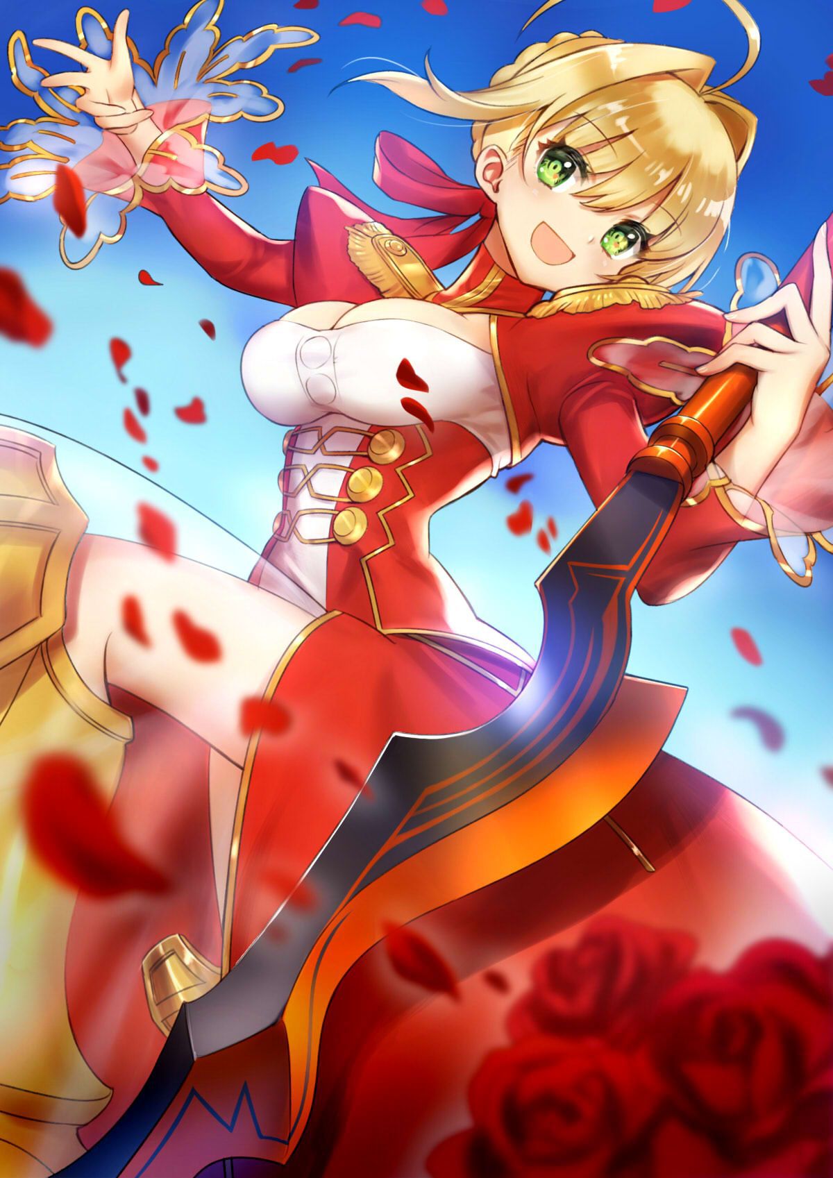 [Secondary ZIP] is about to start anime 100 pieces of cute image summary of Nero Claudius so soon 37