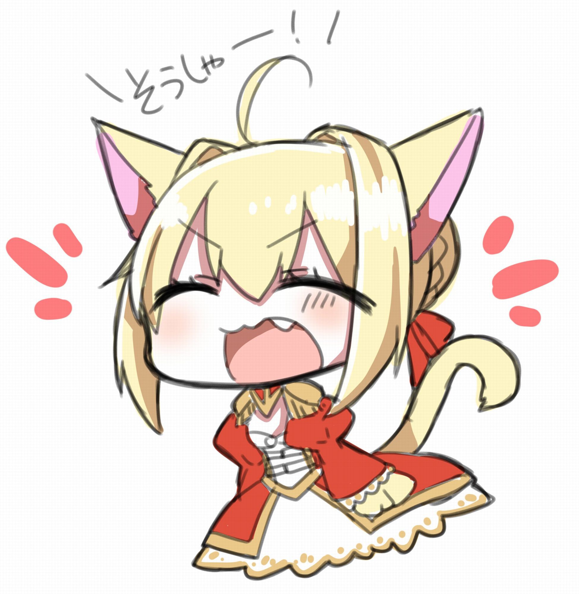 [Secondary ZIP] is about to start anime 100 pieces of cute image summary of Nero Claudius so soon 38