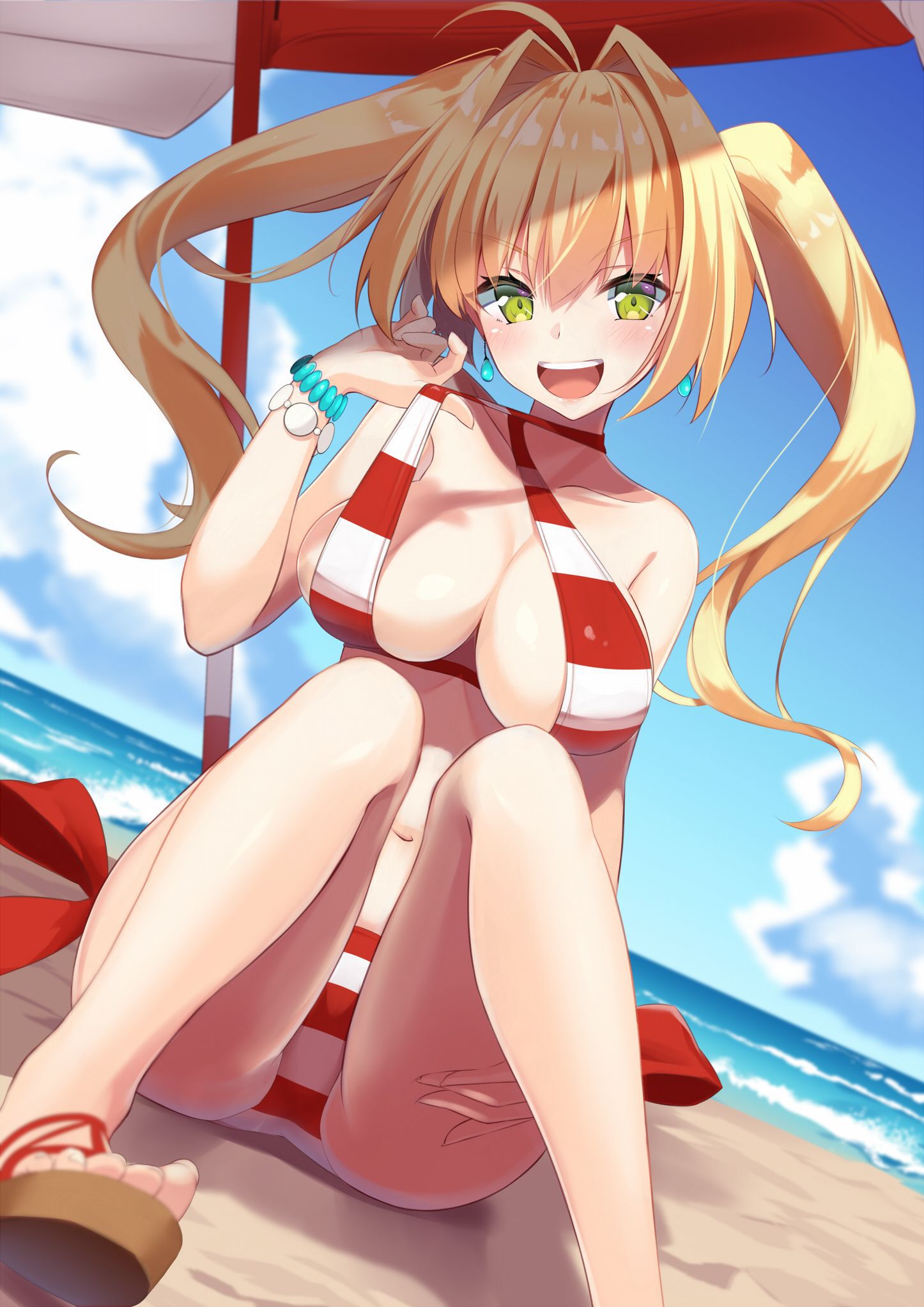 [Secondary ZIP] is about to start anime 100 pieces of cute image summary of Nero Claudius so soon 39