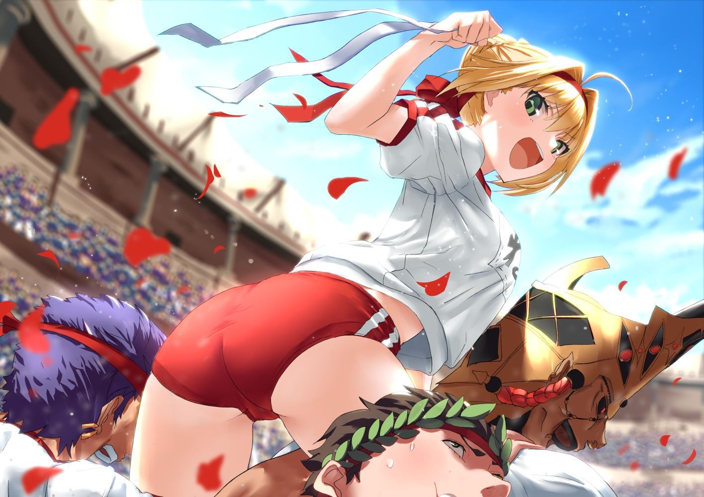 [Secondary ZIP] is about to start anime 100 pieces of cute image summary of Nero Claudius so soon 56