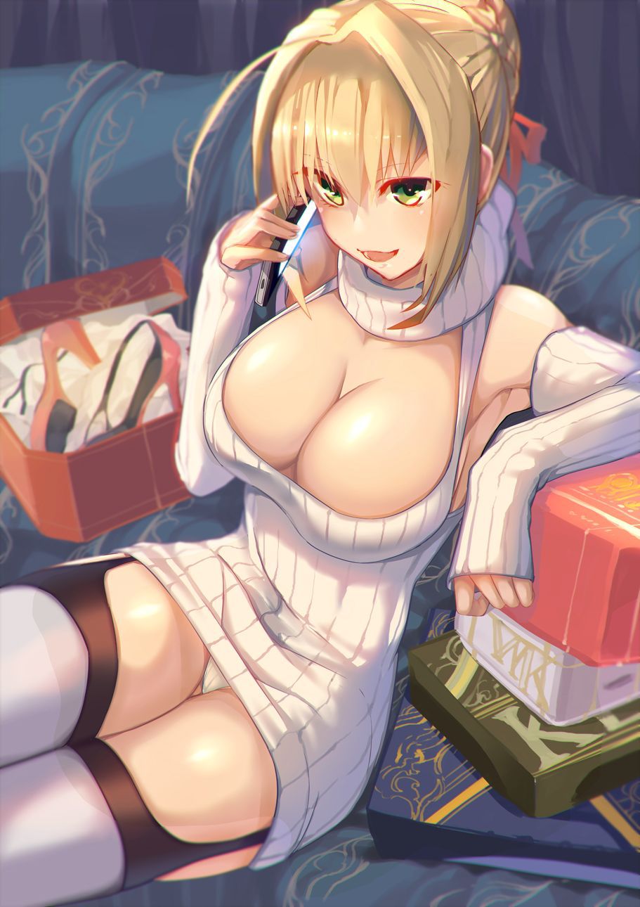 [Secondary ZIP] is about to start anime 100 pieces of cute image summary of Nero Claudius so soon 57