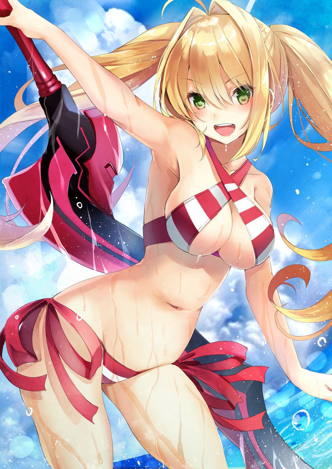 [Secondary ZIP] is about to start anime 100 pieces of cute image summary of Nero Claudius so soon 65
