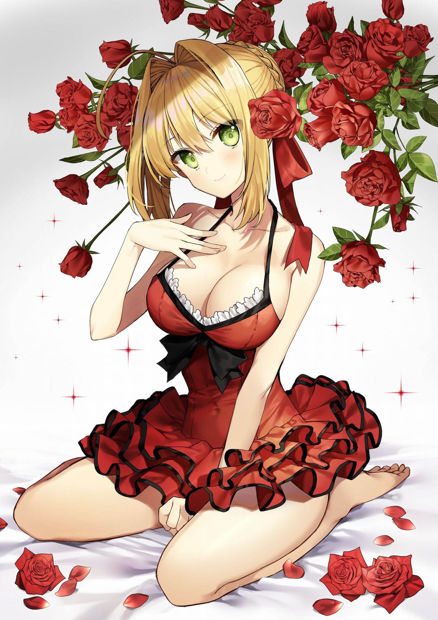 [Secondary ZIP] is about to start anime 100 pieces of cute image summary of Nero Claudius so soon 70