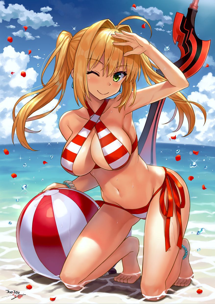 [Secondary ZIP] is about to start anime 100 pieces of cute image summary of Nero Claudius so soon 71