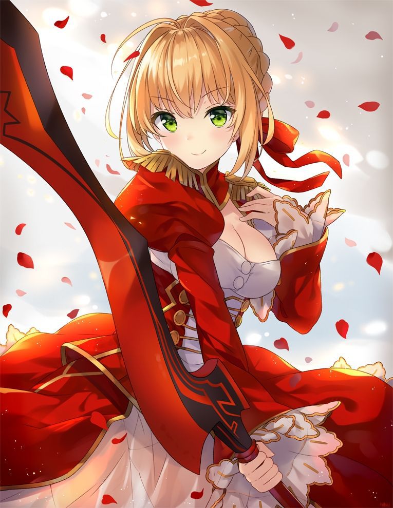 [Secondary ZIP] is about to start anime 100 pieces of cute image summary of Nero Claudius so soon 75