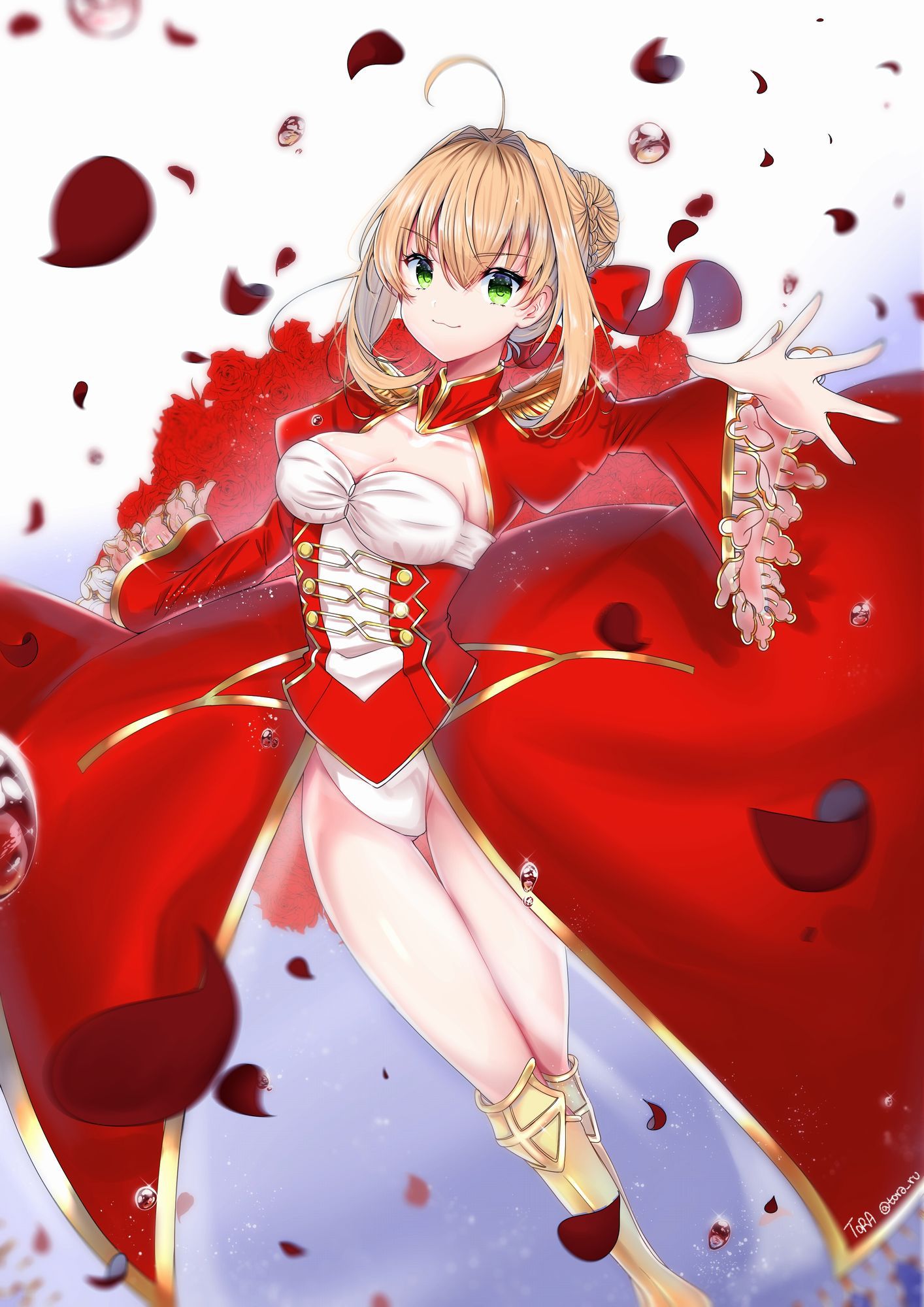 [Secondary ZIP] is about to start anime 100 pieces of cute image summary of Nero Claudius so soon 9