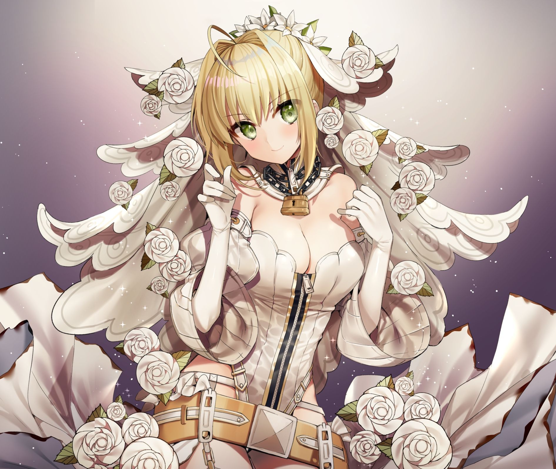 [Secondary ZIP] is about to start anime 100 pieces of cute image summary of Nero Claudius so soon 96