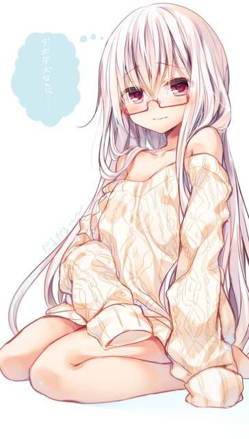 [54 pieces] Girl Erotic image collection of two-dimensional sweater figure. 11 [Vertical Lipur] 32