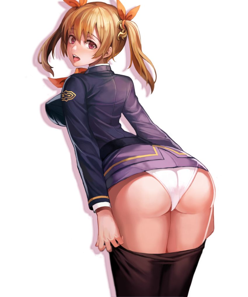 The pressure of the butt meat is a threat, even look at the second daughter image of lewd butt! 25
