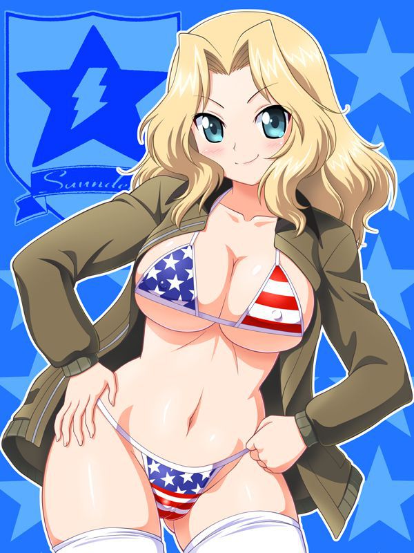 High level erotic images of girls und Panzer 13