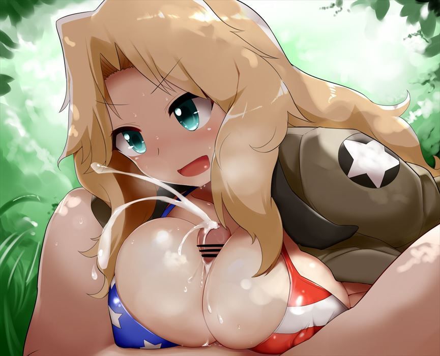 High level erotic images of girls und Panzer 17