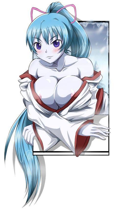 [55 sheets] Two-dimensional Erofeci image of snow and ice-based girl. 9 21