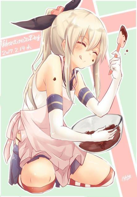 [74 photos] Two-dimensional, girls × chocolate image collection. 1 [Valentine] 25