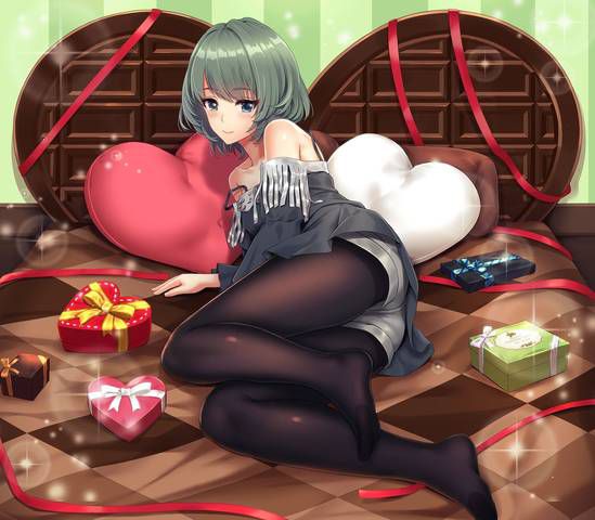 [74 photos] Two-dimensional, girls × chocolate image collection. 1 [Valentine] 65