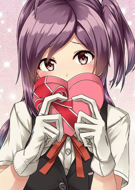 [74 photos] Two-dimensional, girls × chocolate image collection. 1 [Valentine] 71