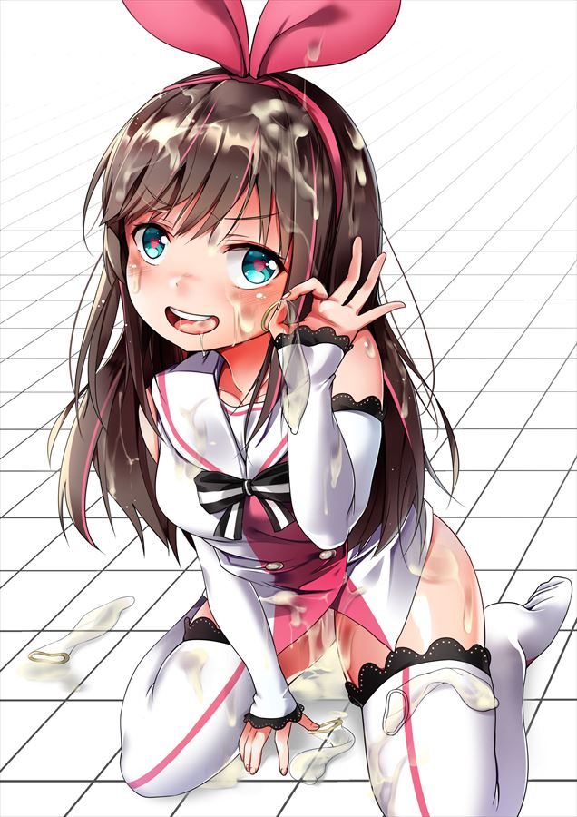 【Secondary】Kizuna Ai's etched image of a cute girl with a mechashiko 13