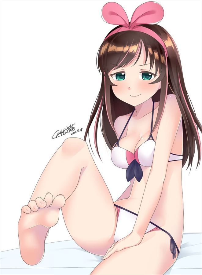 【Secondary】Kizuna Ai's etched image of a cute girl with a mechashiko 14