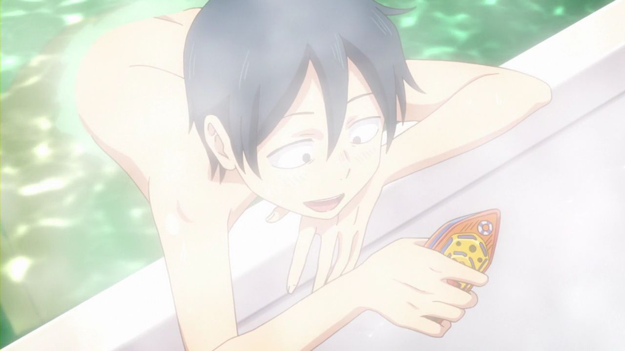 But 2 Episode 2 "Baseball Board gum and pom-poms..." Anime capture Images 114
