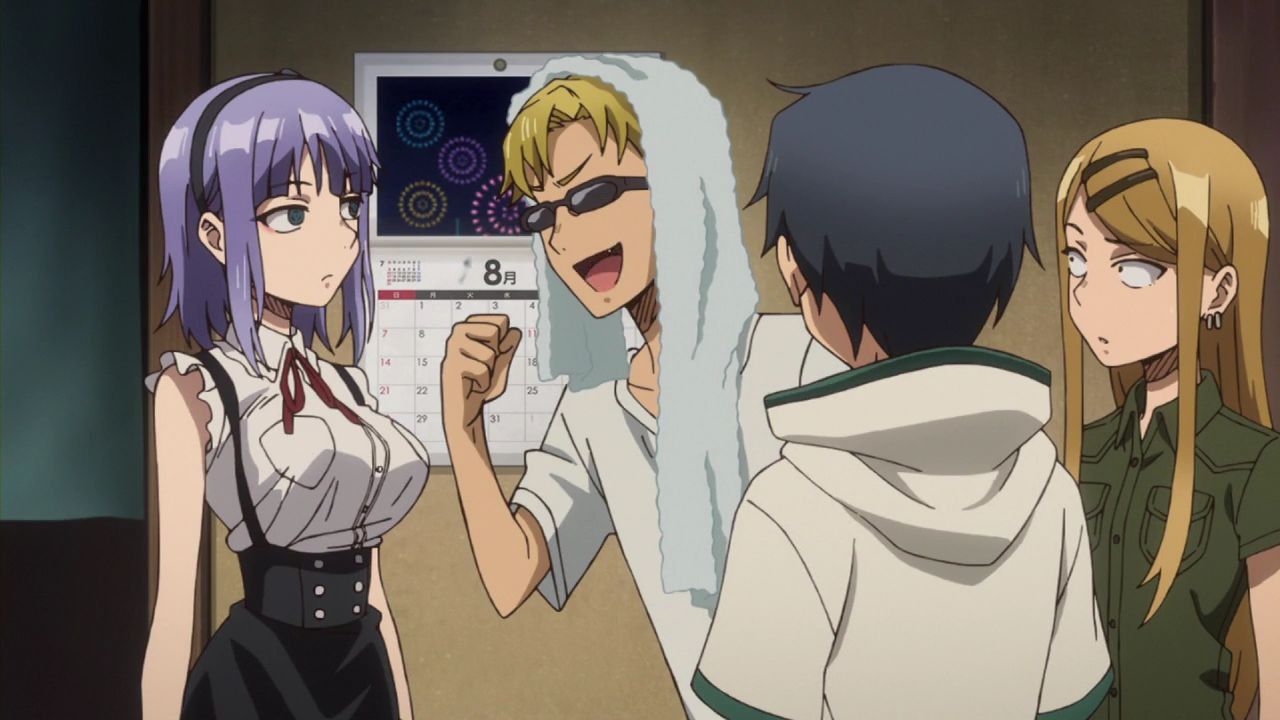 But 2 Episode 2 "Baseball Board gum and pom-poms..." Anime capture Images 58