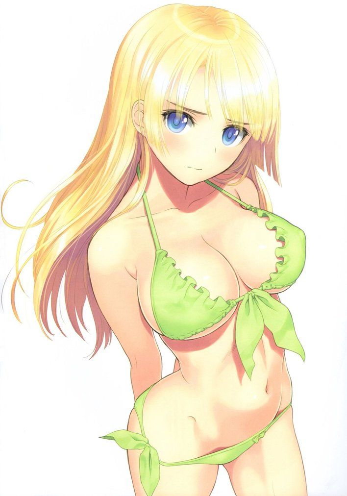 The two second daughter of the blond is very cute. 9