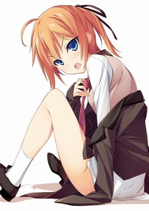 【Secondary erotica】 A girl who does not wear skirts and pants and has pants and buns that are full 10