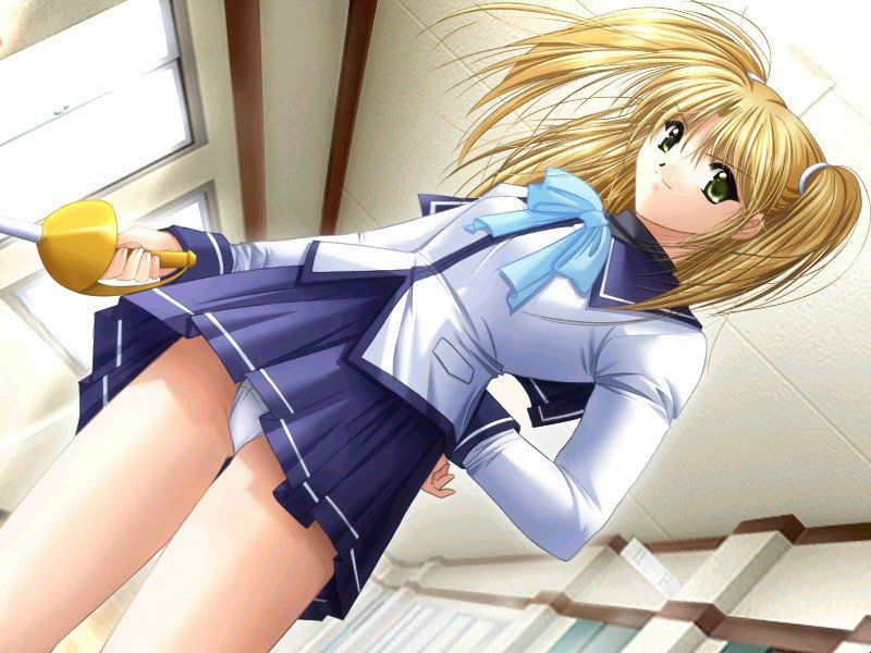 [Secondary, erotic image] You can also see the naughty image of a uniform girl if two-dimensional! part184 4