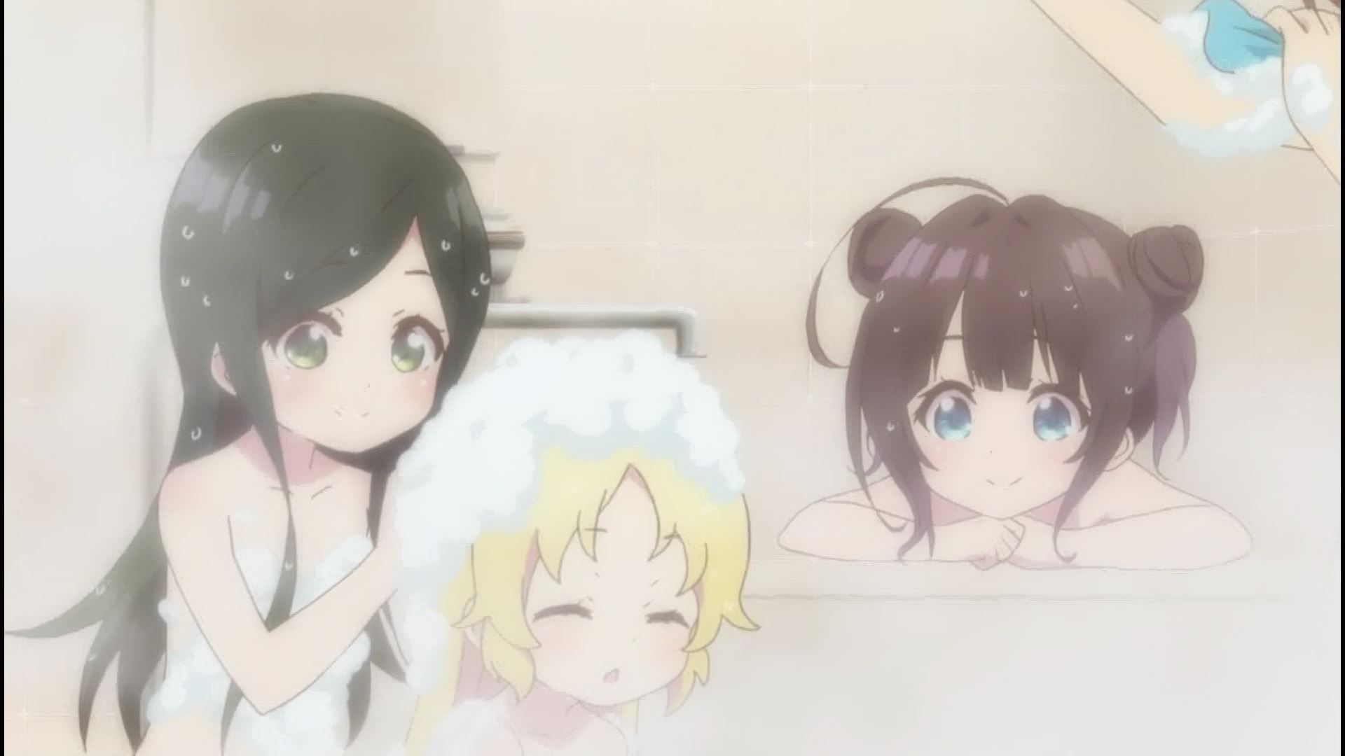 Anime ' King's work! Erotic scene that enters the bath in the girls elementary school we are naked in two episodes! 12