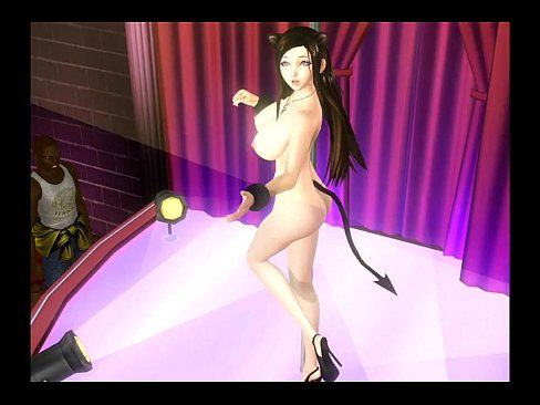 Catgirl Stripper 3D - 14 min 2
