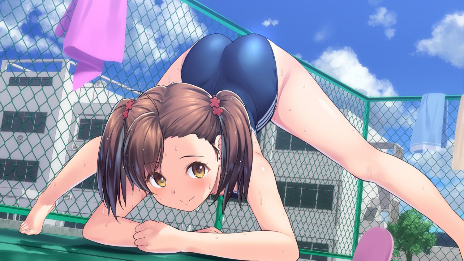 【2nd】 Erotic image of a cute girl in a squishy figure Part 19 25