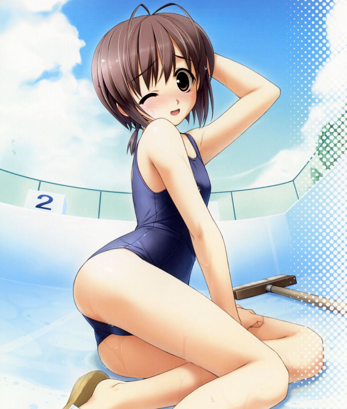 【2nd】 Erotic image of a cute girl in a squishy figure Part 19 29