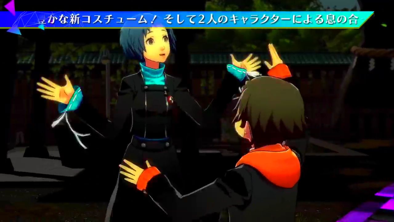 The result of peeping the skirt of the girl's erotic costume [Persona 3 dancing moon Night] 21