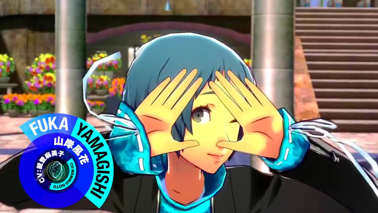 The result of peeping the skirt of the girl's erotic costume [Persona 3 dancing moon Night] 25