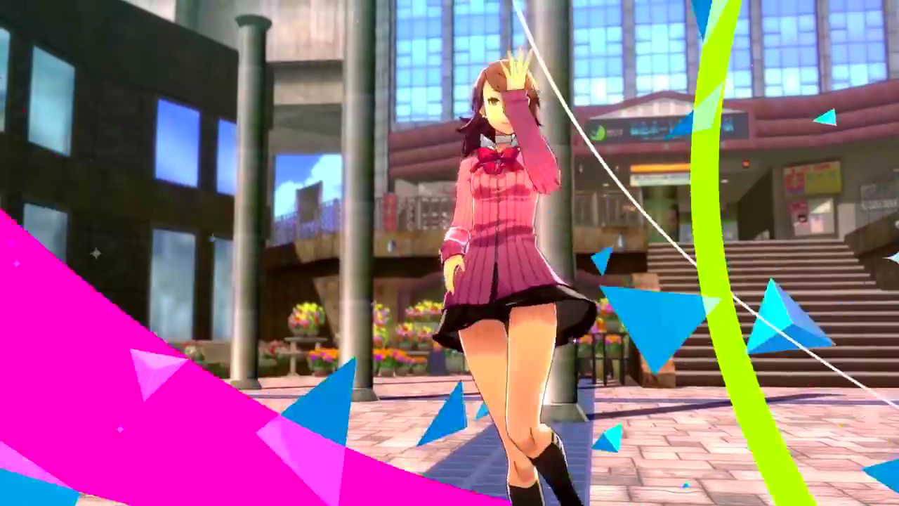 The result of peeping the skirt of the girl's erotic costume [Persona 3 dancing moon Night] 7
