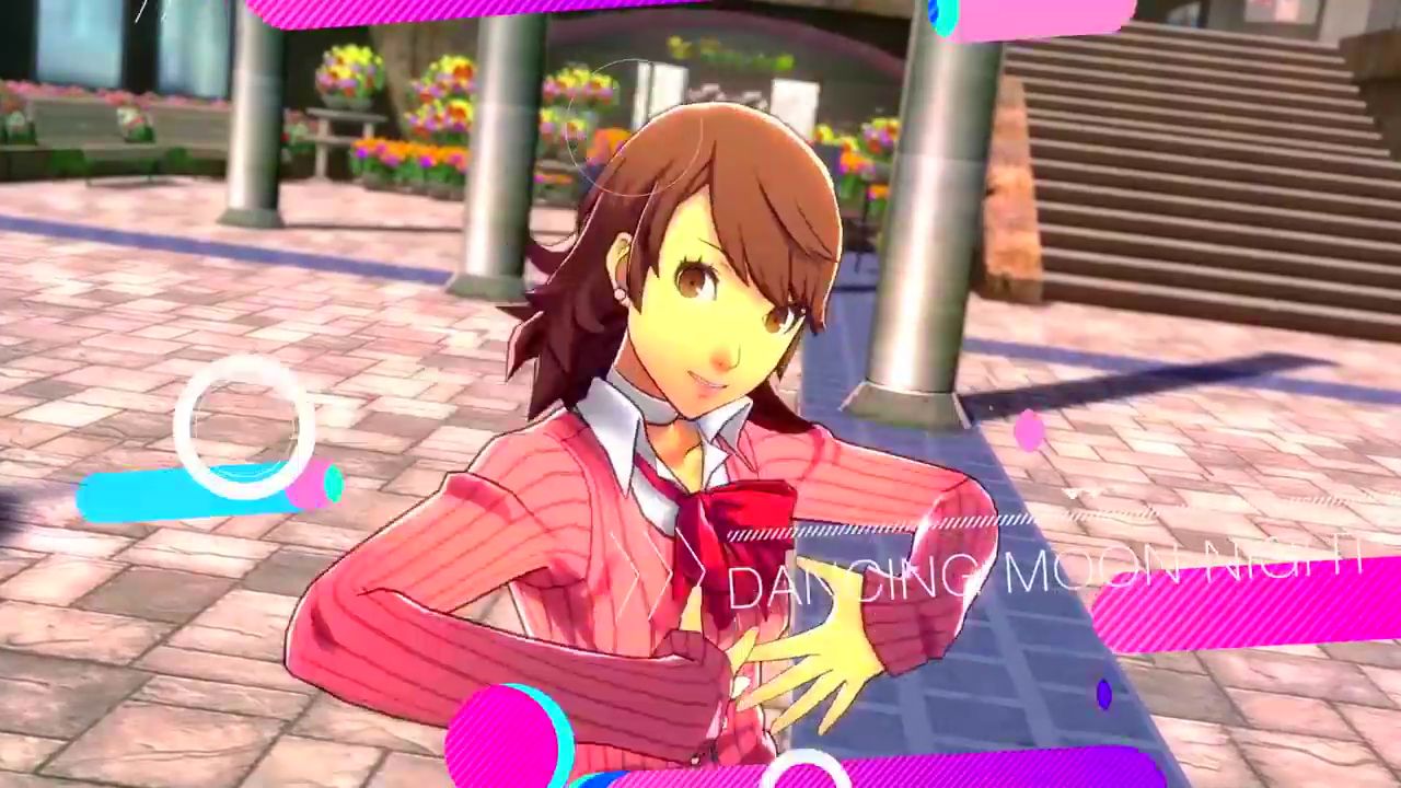 The result of peeping the skirt of the girl's erotic costume [Persona 3 dancing moon Night] 9