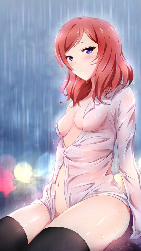 [secondary] The woman character of red hair to sprout the thread 8