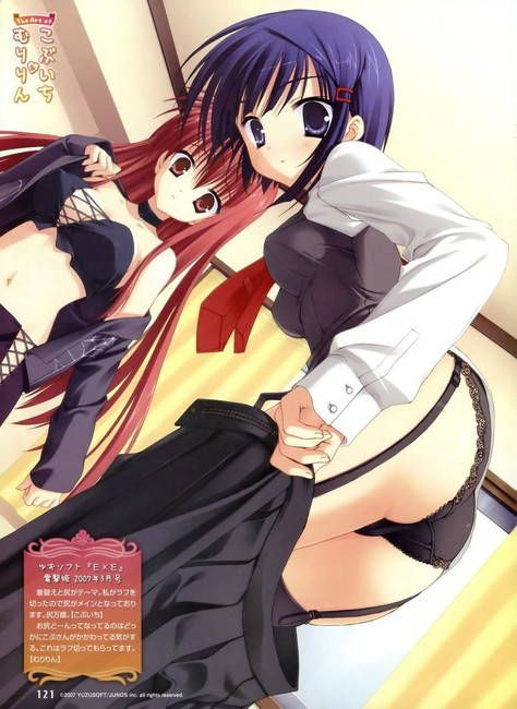 [50 two-dimensional] erotic image of the garter belt boring! Part30 [Thigh] 29