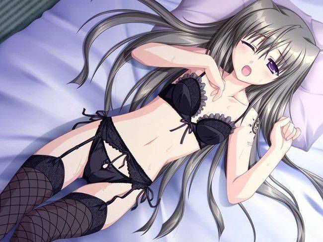 [50 two-dimensional] erotic image of the garter belt boring! Part30 [Thigh] 38