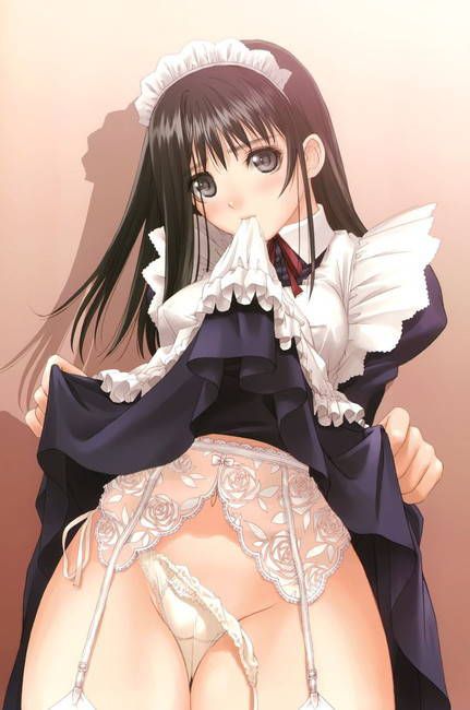 [50 two-dimensional] erotic image of the garter belt boring! Part30 [Thigh] 45