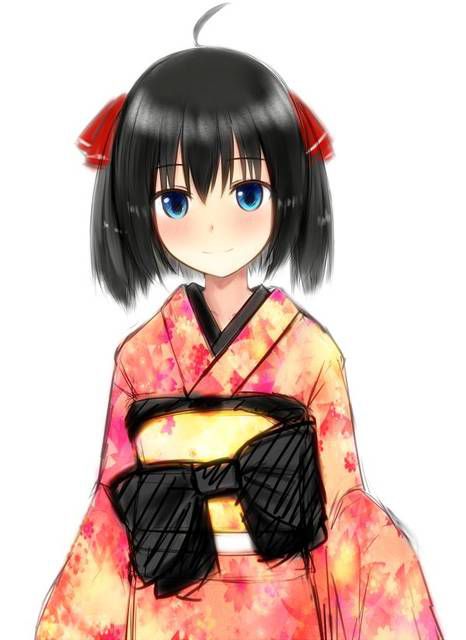 [54 sheets] Beautiful girl secondary image collection of kimono and kimono. 22 17