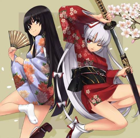 [54 sheets] Beautiful girl secondary image collection of kimono and kimono. 22 2