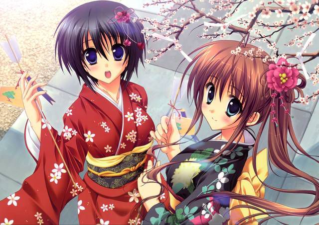 [54 sheets] Beautiful girl secondary image collection of kimono and kimono. 22 34