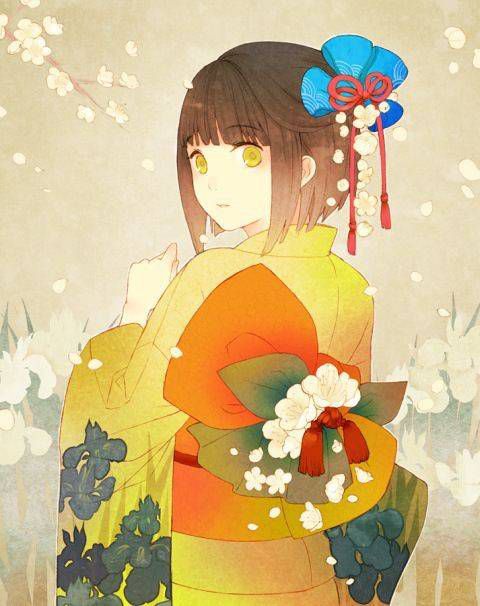 [54 sheets] Beautiful girl secondary image collection of kimono and kimono. 22 40