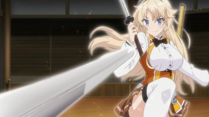 [Sword use Miko] first episode [Edge Point] Capture 123