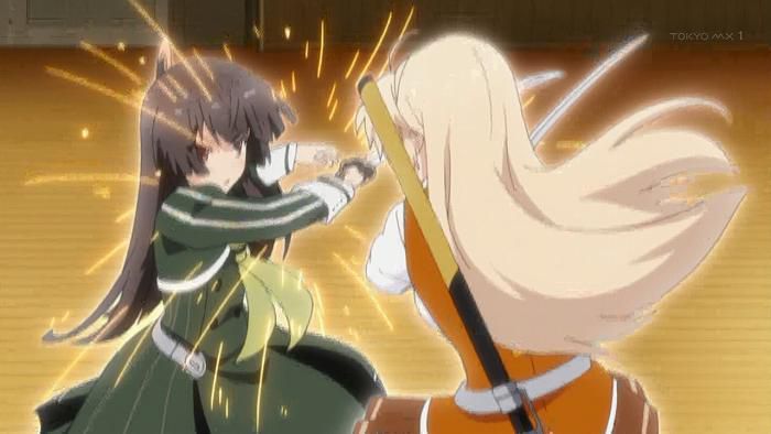 [Sword use Miko] first episode [Edge Point] Capture 124