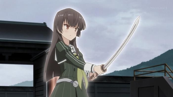 [Sword use Miko] first episode [Edge Point] Capture 149