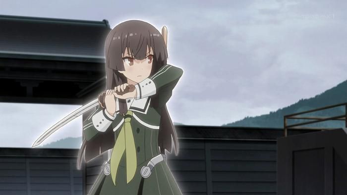 [Sword use Miko] first episode [Edge Point] Capture 151